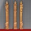Colonna decorativa classica per mobili