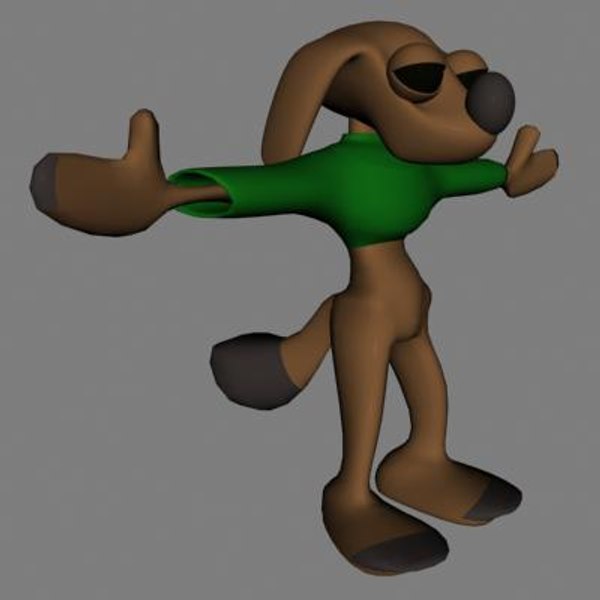 3d 3ds dog boy