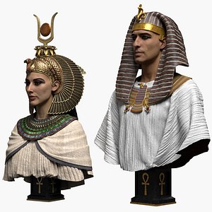 Pharaoh and Egyptian Queen