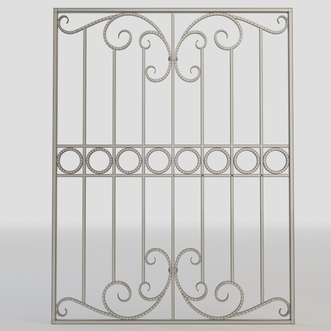Windows Bars 3d Model