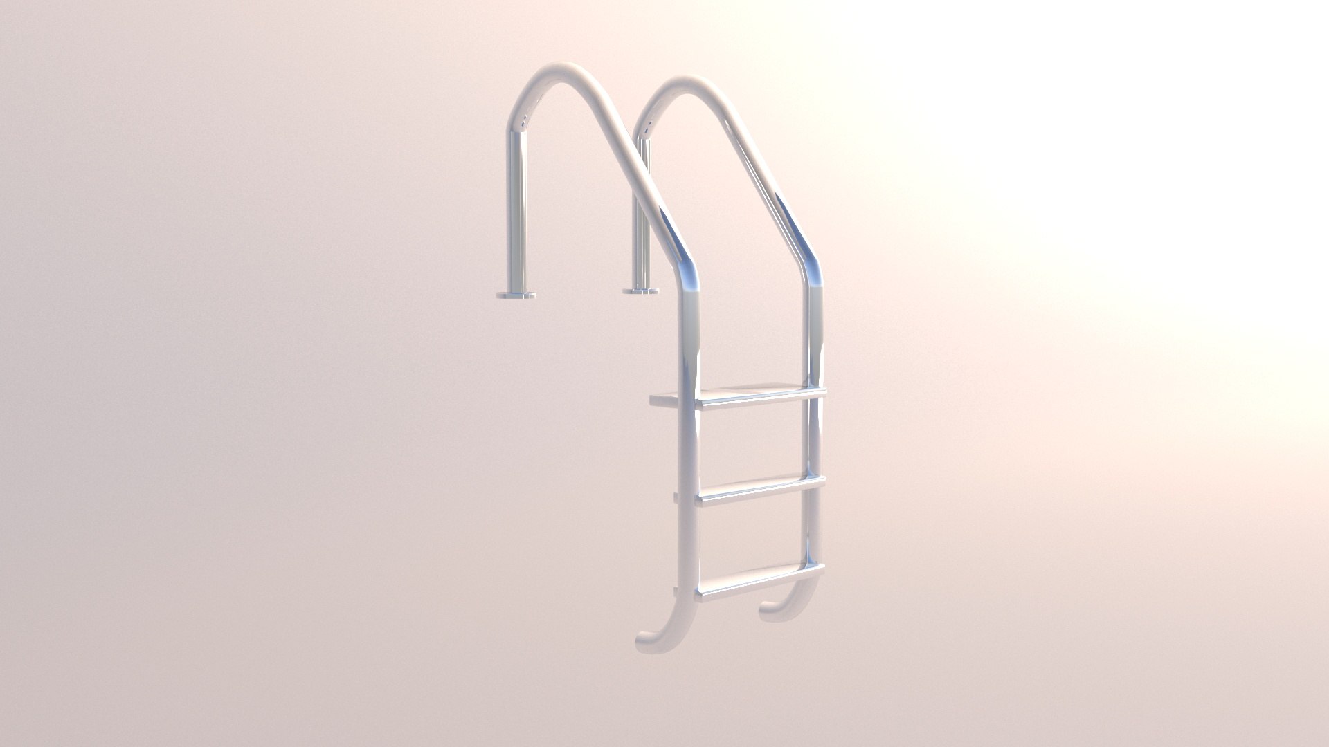 Swimming Pool Ladder Model - TurboSquid 1845503