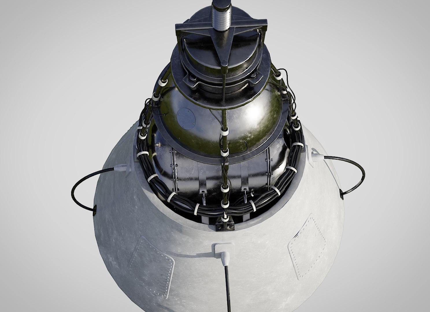 Spacecraft Launched Rocket 3D Model - TurboSquid 1338502
