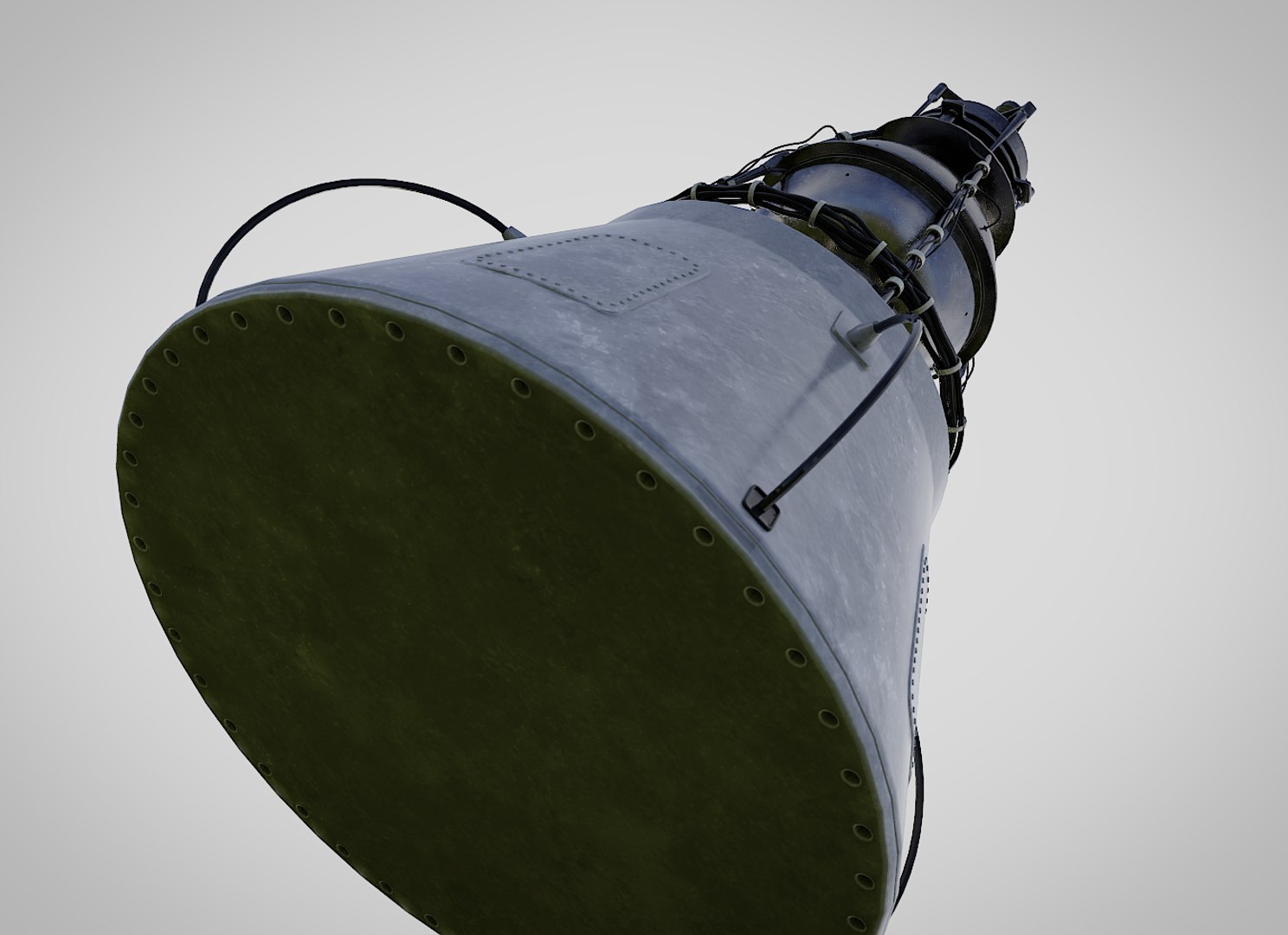 Spacecraft Launched Rocket 3D Model - TurboSquid 1338502