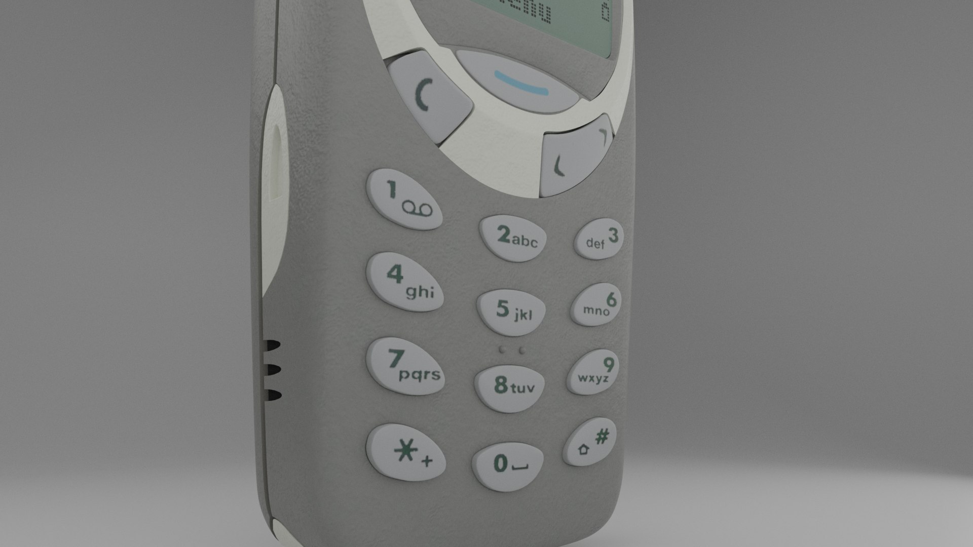 NOKIA 3310 With PBR Materials 3D Model - TurboSquid 1880314