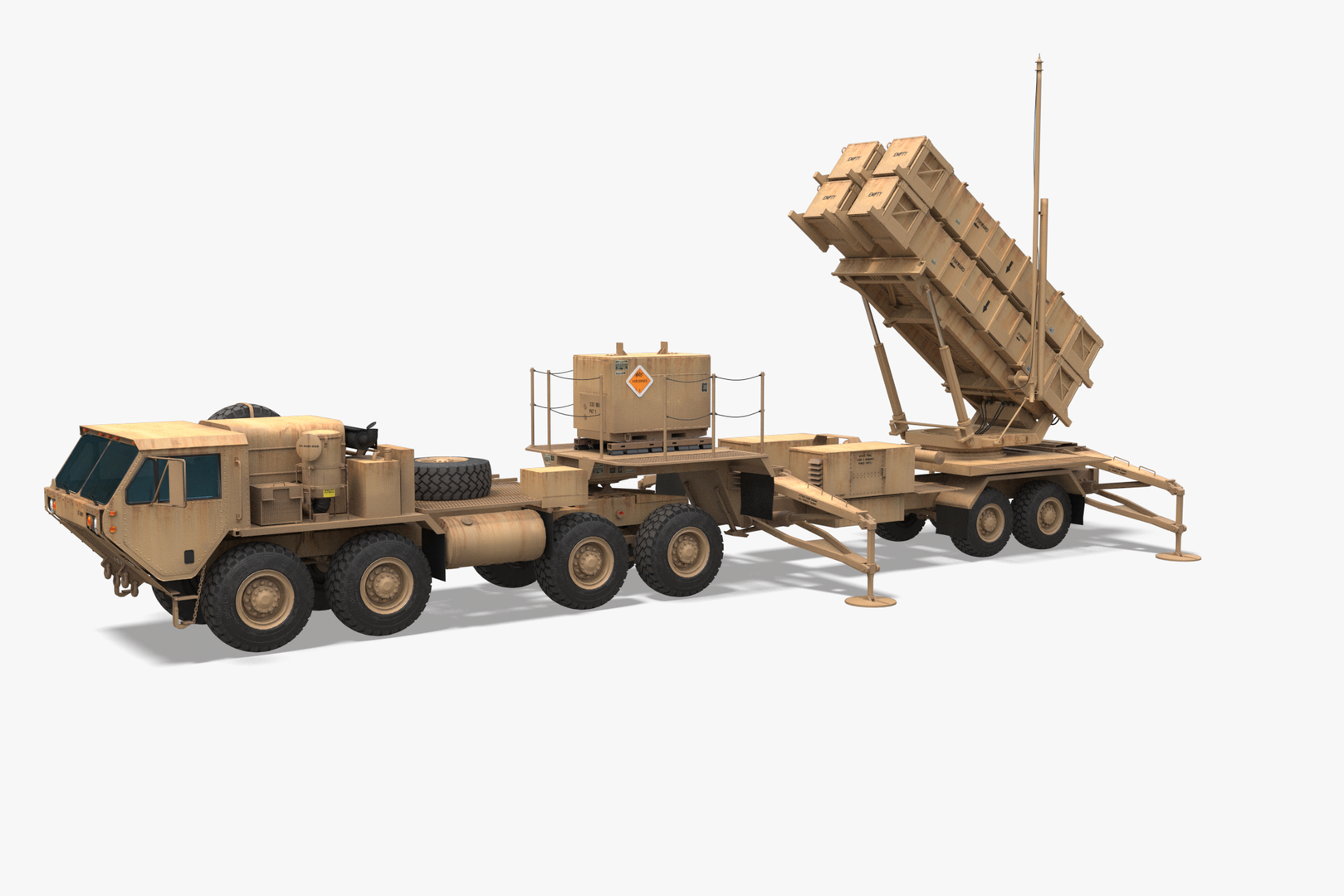 3D Patriot Mim-104 Missile Model - TurboSquid 1382771