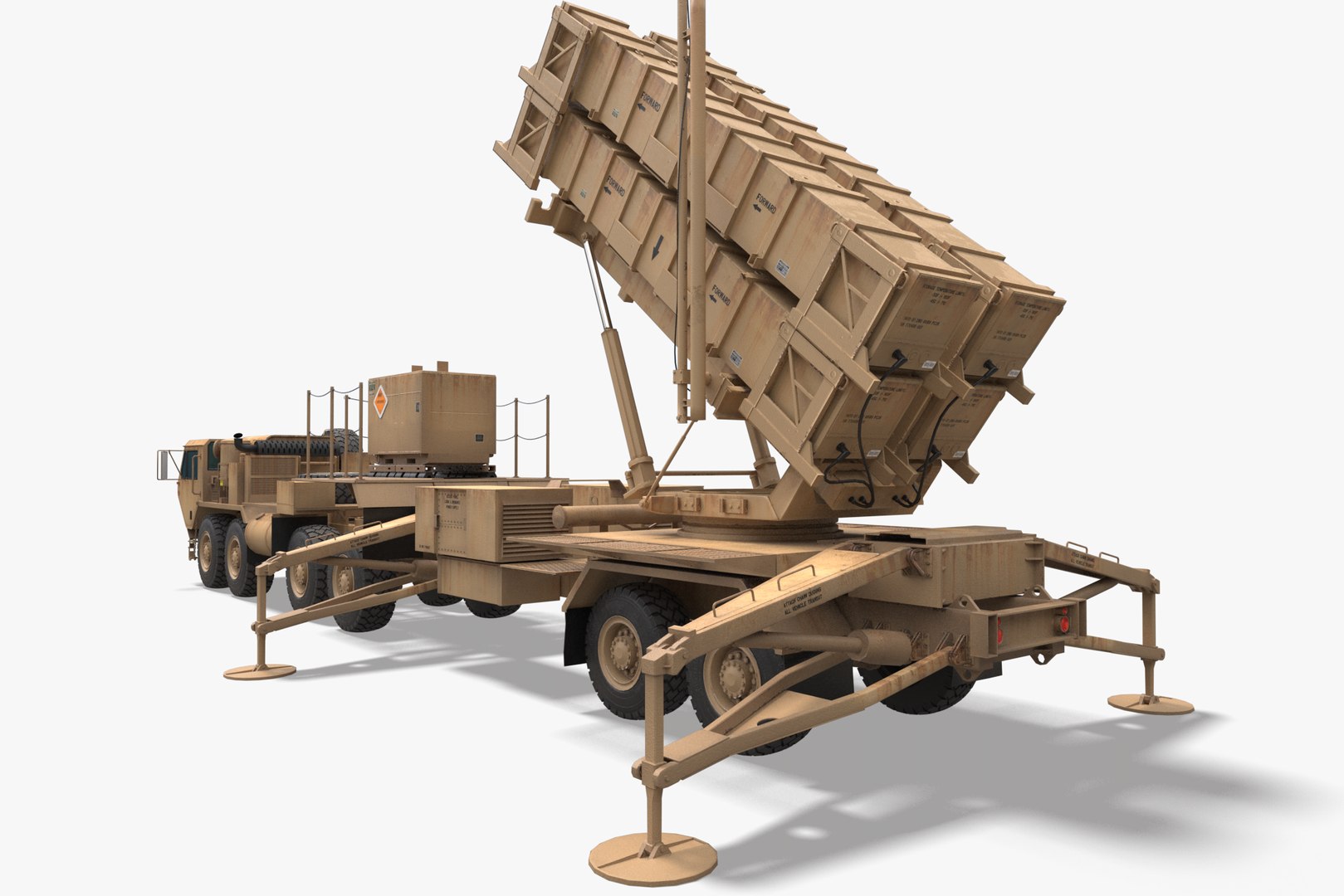 3D Patriot Mim-104 Missile Model - TurboSquid 1382771