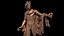 3D model Apollo Belvedere bronze