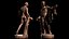 3D model Apollo Belvedere bronze