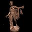 3D model Apollo Belvedere bronze