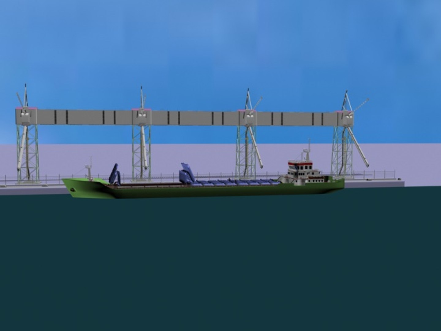 Scene Ship 3D Model - TurboSquid 1332742