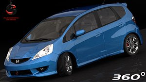 3d honda fit sport 2009 model