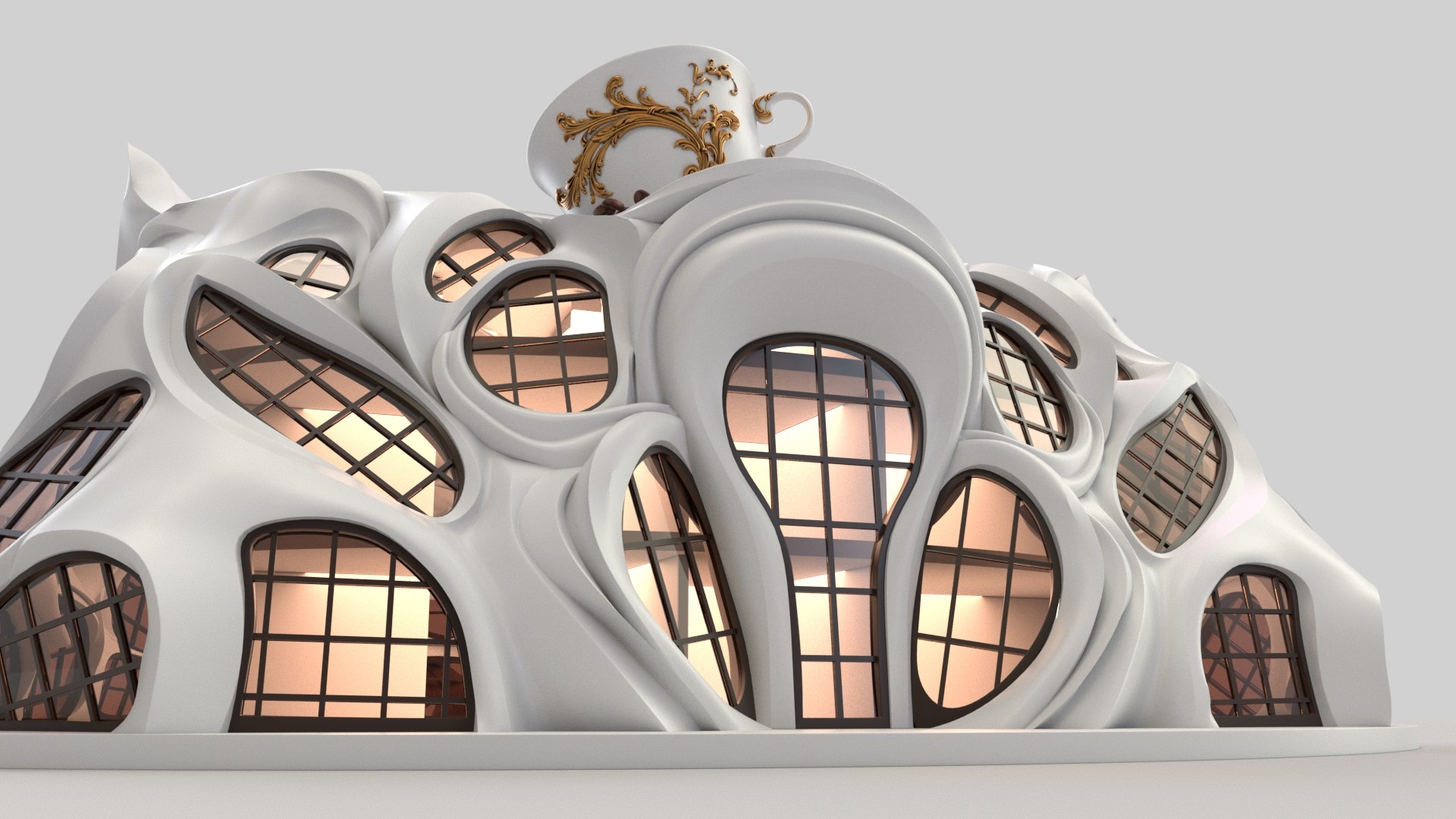 Metaverse Cafe X1 Concept 3D Model - TurboSquid 1986018