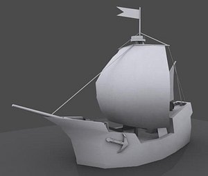 3ds max cartoon sails