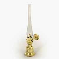 Oil Lamp - Colonial Style 05