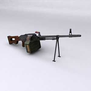 maya russian machine gun