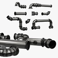 Industrial Stainless Steel Pipe Fittings Set
