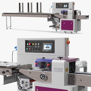 Automatic Packing Line Machine Fur 3D