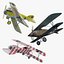 Albatros DIII WW1飞机（3 x装）