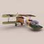 Albatros DIII WW1飞机（3 x装）