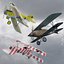 Albatros DIII WW1飞机（3 x装）