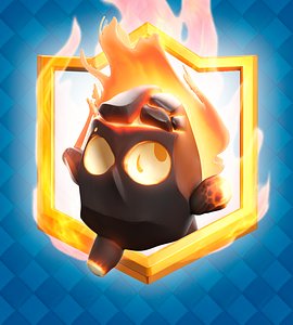 3D Clash Royale Fire Spirit