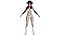AAA 3D Doll Face Girl - Personnage stylisé mixte réaliste