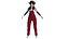 AAA 3D Doll Face Girl - Personnage stylisé mixte réaliste