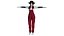AAA 3D Doll Face Girl - Personnage stylisé mixte réaliste