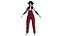 AAA 3D Doll Face Girl - Personnage stylisé mixte réaliste