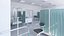 Hospital Patient Ward Room 6 3D