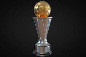 3D Trophy Cup Basketball model