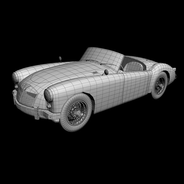 mg mga 3d max