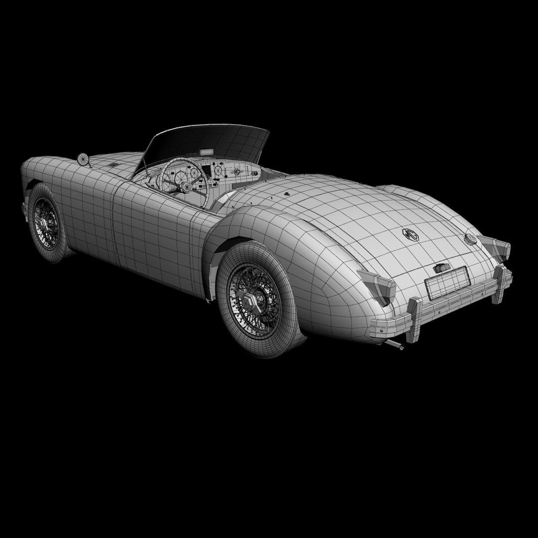 mg mga 3d max