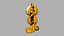 garfield character 3D