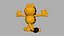 garfield character 3D