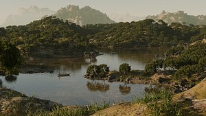 Lake environment model