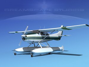 propeller cessna 182 skylane 3d lwo