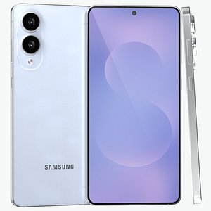 Samsung Galaxy S25 Edge Titanium Icy Blue model