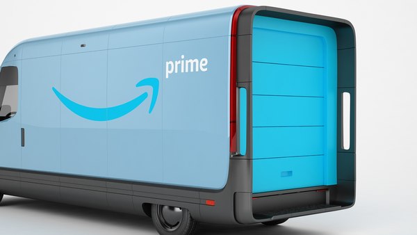 3D Amazon Electric Delivery Van - TurboSquid 1715444