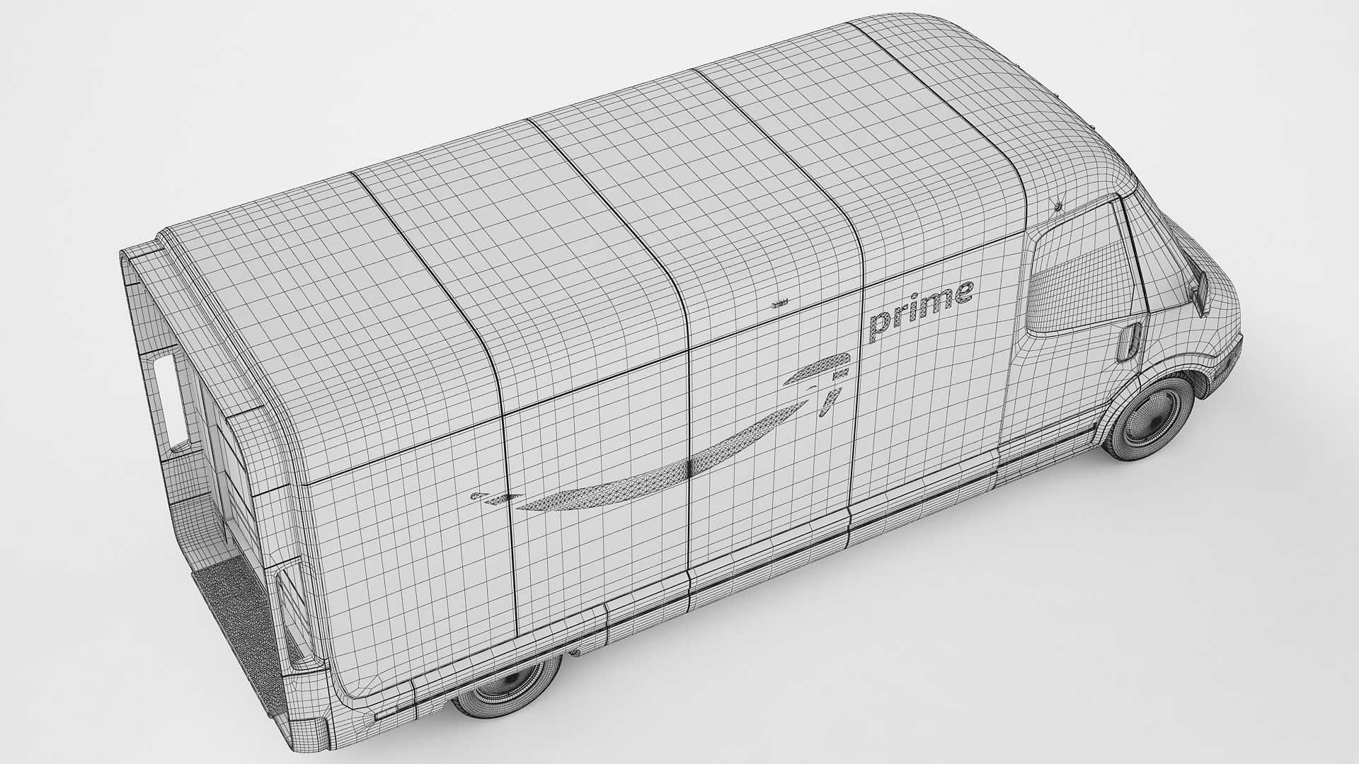 3D Amazon Electric Delivery Van - TurboSquid 1715444