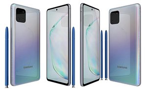 samsung galaxy note10 lite 3D model