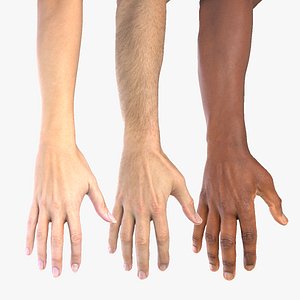 Multi Bare Arms Fully Rigged