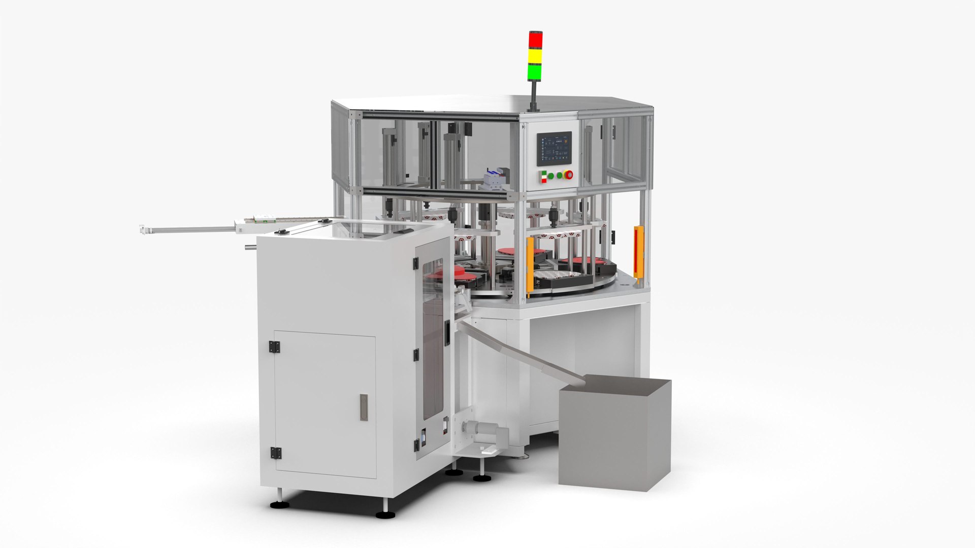 Automatic Chocolate Heart Box Forming Machine 3D Model - TurboSquid 2050078