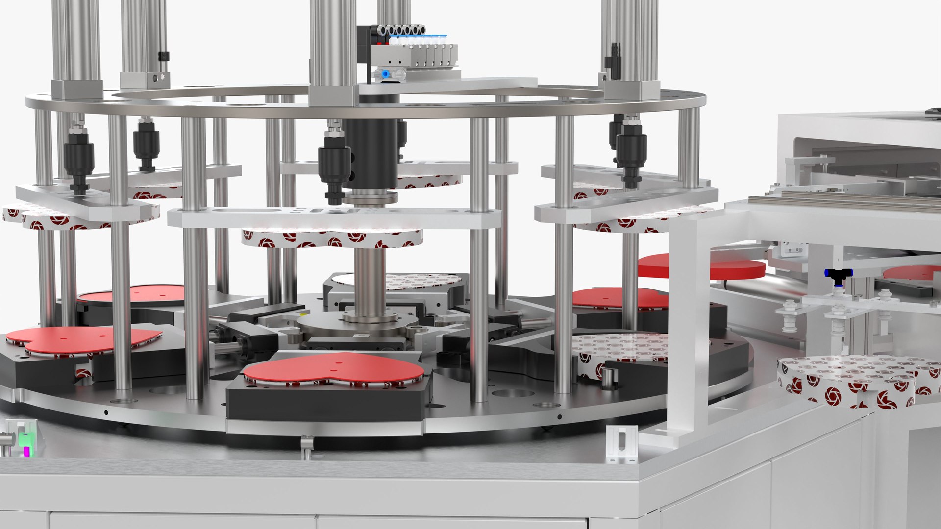 Automatic Chocolate Heart Box Forming Machine 3D Model - TurboSquid 2050078