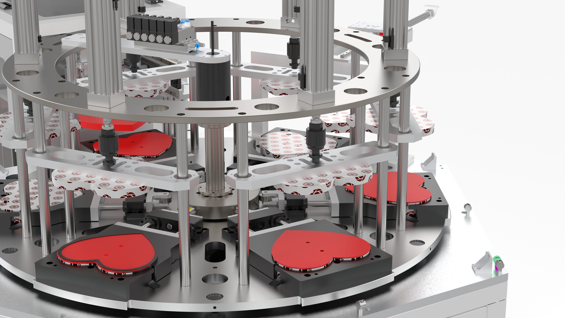 Automatic Chocolate Heart Box Forming Machine 3D Model - TurboSquid 2050078