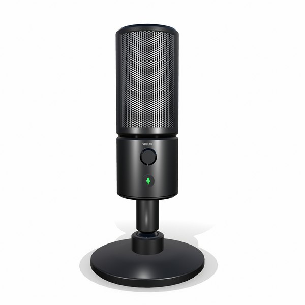 Audio-technica At2020usb Plus Microphone With Usb - 3D Model for VRay,  Corona