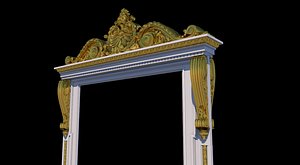 3D decorative portal 02 model