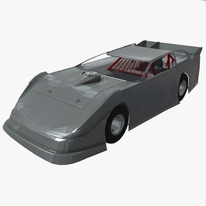 Dirt Late Model - Rigged to Unreal Unity
