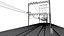 3D model Train Track