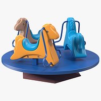 Small Merry Go Round Carousel